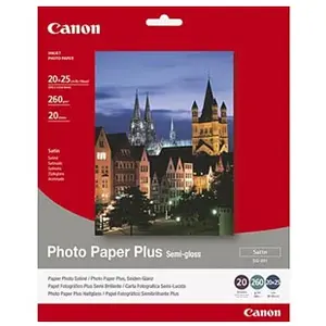 Canon SG-201 Papier Photo Satiné Format 20X25cm (20 feuilles) pas cher