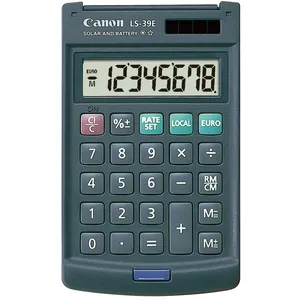Canon Calculette LS-39 E, alimentation solaire/par piles () pas cher