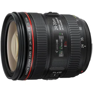 Comparateur de prix : Canon - 6313B005 - Objectif Zoom EF 24-70 mm f/4L is USM - Noir