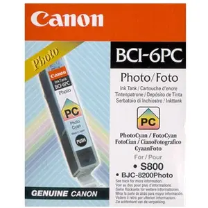 MM Canon BCI-6PC Cartouche d'encre d'origine Photo Cyan clair pas cher