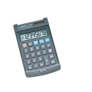 Canon LS-39E - Calculatrice de poche - 8 chiffres - panneau solaire, pile - gris foncé pas cher