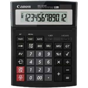 Canon WS-1210Calculatrice T Hb Euro 12 Chiffres - Noir