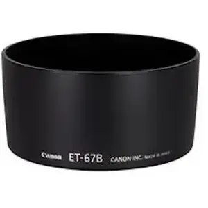Pare-soleil Canon ET-67B Noir pour Objectif EF-S 60/2.8 Macro USM pas cher