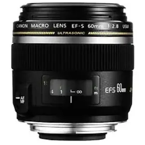 Canon EF-S 60mm f/2.8 Macro USM SLR Objectif macro Noir pas cher