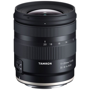 Comparateur de prix : Objectif zoom Tamron 11-20mm F/2.8 Di III-A RXD pour Canon RF Noir