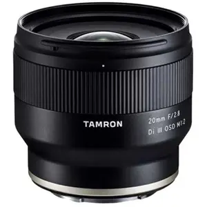 Comparateur de prix : Tamron 20mm F/2.8 Di III OSD M1:2 MILC Objectif ultra large Noir