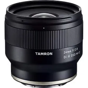 Comparateur de prix : Tamron 24mm F/2.8 Di III OSD M1:2 MILC Objectif large Noir