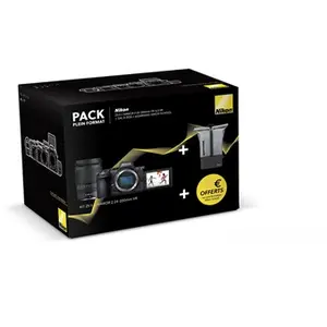 PACK Z5II + 24/200VR + sac à dos+ 2H cours à distance Nikon School pas cher