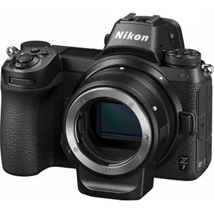 Appareil photo hybride Nikon Z7 noir + Bague d'adaptation FTZ pas cher