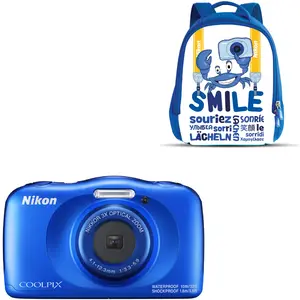 Nikon Coolpix W150 Kit de Sac à Dos Bleu pas cher