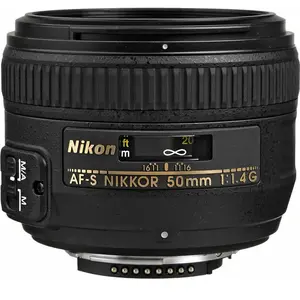 Comparateur de prix : Nikon af-s nikkor 50mm f1.4g slr objectif standard noir JAA-014-DA