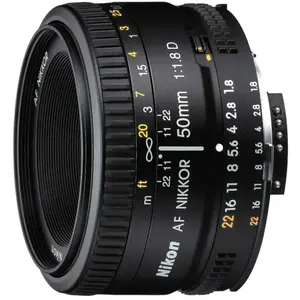Comparateur de prix : Nikon Nikkor Objectif 50 mm f/1.8 D-AF Nikon F