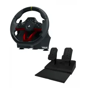 Hori Volant Sans fil Racing Wheel Apex Noir et Rouge - 4961818031043 pas cher