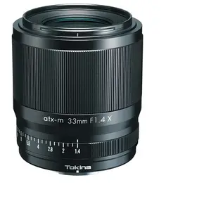 Comparateur de prix : Objectif Tokina ATX-M 33 mm F1.4 X autofocus Fujifilm X noir 285 g APS-C