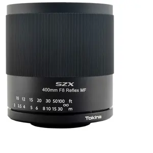 Comparateur de prix : Objectif à miroir TOKINA SZX 400mm F8 MF Monture Micro 4/3
