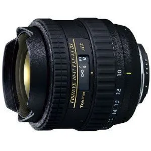 Tokina AT-X 107 DX Fisheye SLR Objectif large fish eye Noir - Neuf pas cher