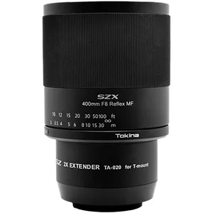 Tokina SZX Super Tele 400mm F/8.0 Reflex MF Fuji X + 2x ExtenderVendu paramazon
