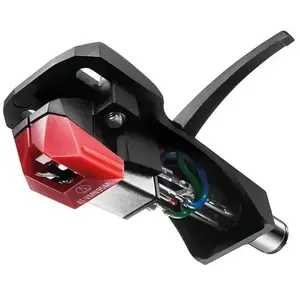 Comparateur de prix : Cellule Audio-Technica AT-VM95ML/H montée sur porte-cellule AT-HS6