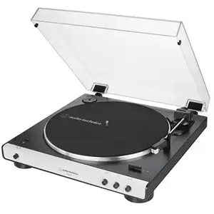 Comparateur de prix : Platine Vinyle Audio-Technica AT-LP60XBT - Blanche, Bluetooth