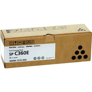 Comparateur de prix : SP C360E - Noir - original - cartouche de toner - pour Ricoh SP C360DNw