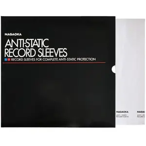 Accessoire platine vinyle Nagaoka Pochettes de protection antistatique...Vendu parson-video