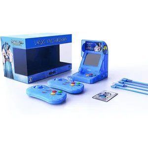 JUST FOR GAMES SNK Neo Geo Mini Samurai Shodown Ukyo Tachibana Edition Limitée Bleu pas cher