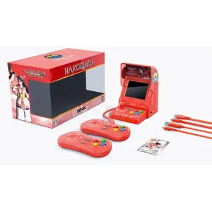 JUST FOR GAMES SNK Neo Geo Mini Samurai Shodown Nakoruru Edition Limitée Rouge pas cher