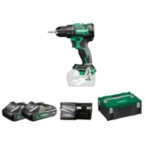 HIKOKI Perceuse Viss. 70Nm 18V 4,0Ah (BSL1840M) Brushless m.auto.13 mé... pas cher