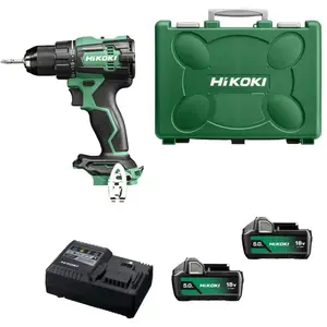 Comparateur de prix : Hikoki HIKOKI Perceuse visseuse 18V 5Ah 70Nm RFC - DS18DEWJZ