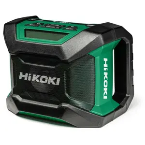 Hikoki - Radio de chantier 18V fm/dab+ et Bluetooth Solo - UR18DAW4Z pas cher