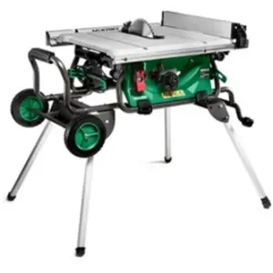 Comparateur de prix : Scie sur table 254 mm HIKOKI C10RJWAZ 1500W avec support rabattable