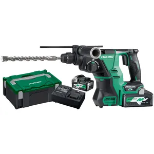 Hikoki Perfo burineur HIKOKI DH36DMA SDS-Max 18/36V 8/4Ah (2x4Ah) pas cher