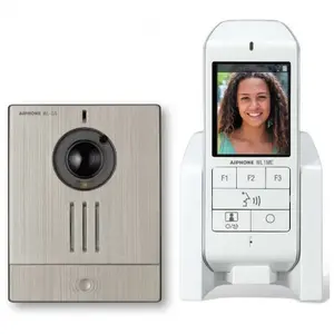 Comparateur de prix : Aiphone - Carillon vidéo couleur sans fil, mémoire d'images - WL11