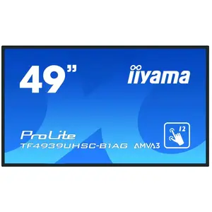 Iiyama Écran Tactile Prolite Tf4939uhsc-b1ag 49´´ 4k Ips Led pas cher