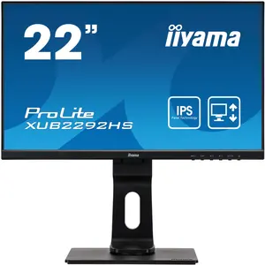Iiyama Ecran 21.5 Pouces XUB2292HS-B1 21.5 FHD IPS 75 Hz Haut+Pivot pas cher