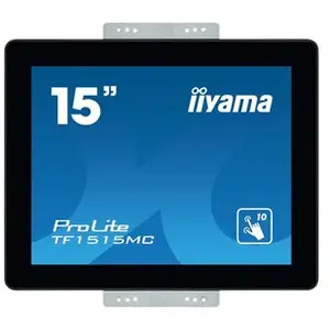 Comparateur de prix : iiyama ProLite TF1515MC-B2 15" LED XGA 8 ms Noir TF1515MC-B2