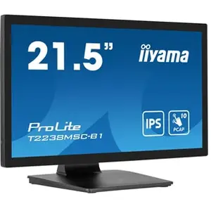 iiyama ProLite T2238MSC-B1 21.5" LED Full HD 5 ms Noir T2238MSC-B1 pas cher