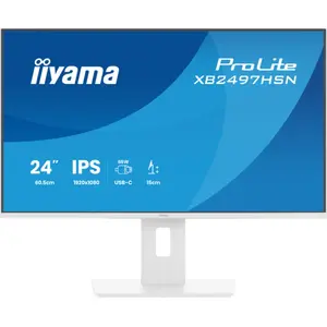 iiyama ProLite XB2497HSN-W1 23.8" LED Full HD Blanc XB2497HSN-W1 pas cher