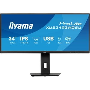 Comparateur de prix : Écran iiyama ProLite XUB3493WQSU-B6 34'' UltraWide Quad HD 1440 x 3440...