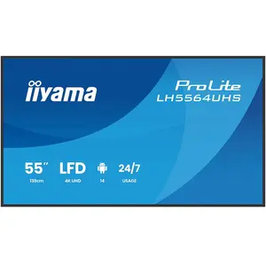 Comparateur de prix : iiyama 55" LED - ProLite LH5564UHS-B1AG - Ecran dynamique 4K UHD