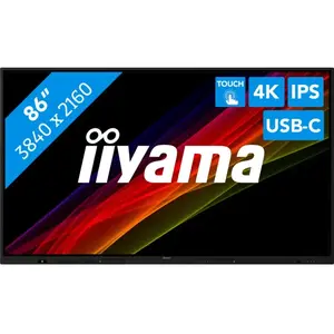 iiyama TE8613A-B2AG Panneau Plat Interactif IFP 86" IPS TE8613A-B2AG