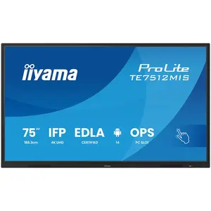 Comparateur de prix : iiyama 75" LED - ProLite TE7512MIS-B4AG