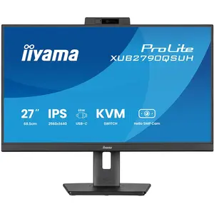 Comparateur de prix : Moniteur Iiyama 27'' QHD 100Hz IPS KVM Webcam Intégrée USB-C