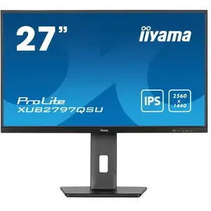 iiyama ProLite XUB2797QSU-B2 écran plat de PC 68,6 cm (27") 2560 x 1440 pixels 4K Ultra HD LED Noir pas cher