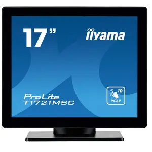 Comparateur de prix : iiyama ProLite T1721MSC-B2 17" LED SXGA 5 ms Noir T1721MSC-B2