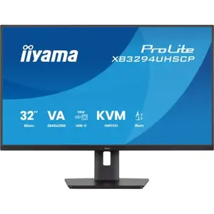 Comparateur de prix : Iiyama 80,0Cm (32") Xb3294Uhscp-B1 16:9 2Xhdmi+Dp+2Xusb-C