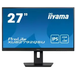 iiyama XUB2792QSU-B5 écran PC 27" 2560 x 1440 Pixels Full HD LED Noir pas cher