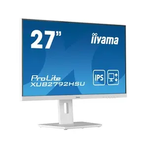 Iiyama Ecran PC ProLite XUB2492HSU-W5 Full HD LED 75 Hz 4 ms 24 Blanc pas cher