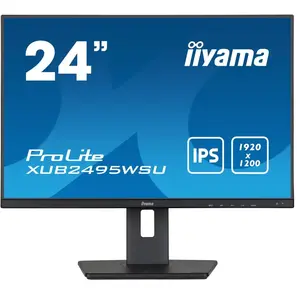 iiyama ProLite XUB2495WSU-B5 24.1" LCD WUXGA 5 ms Noir XUB2495WSU-B5 pas cher