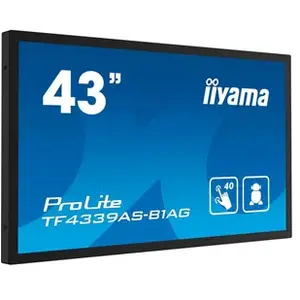 Comparateur de prix : iiyama ProLite TF4339AS-B1AG 43 ecran LCD retro-eclaire par LED - pour communication interactive